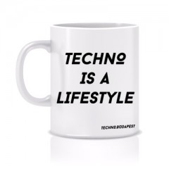 TechnoBP Mintás techno bögre - Techno simple